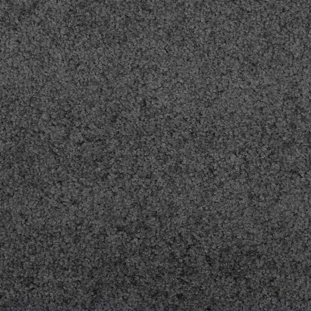 Doormat Anthracite and Black 120 x 400 cm Polyamide and PVC