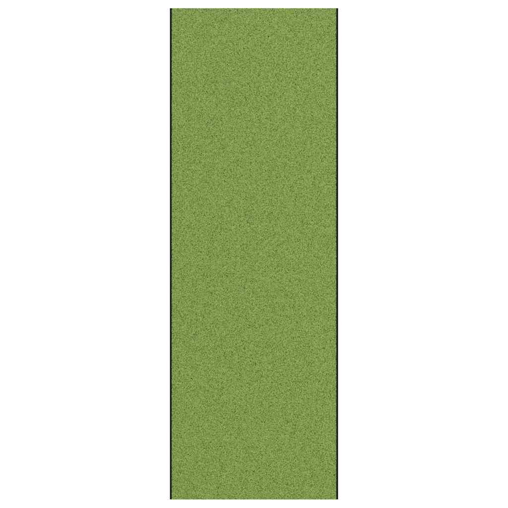 Doormat Other Green and Black 120 x 350 cm Polyamide and PVC