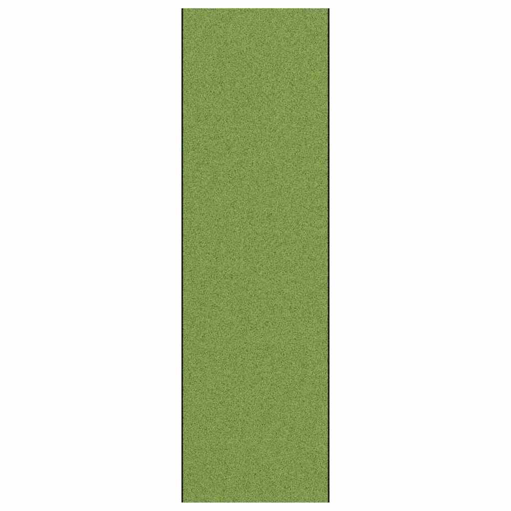 Doormat Other Green and Black 120 x 400 cm Polyamide and PVC