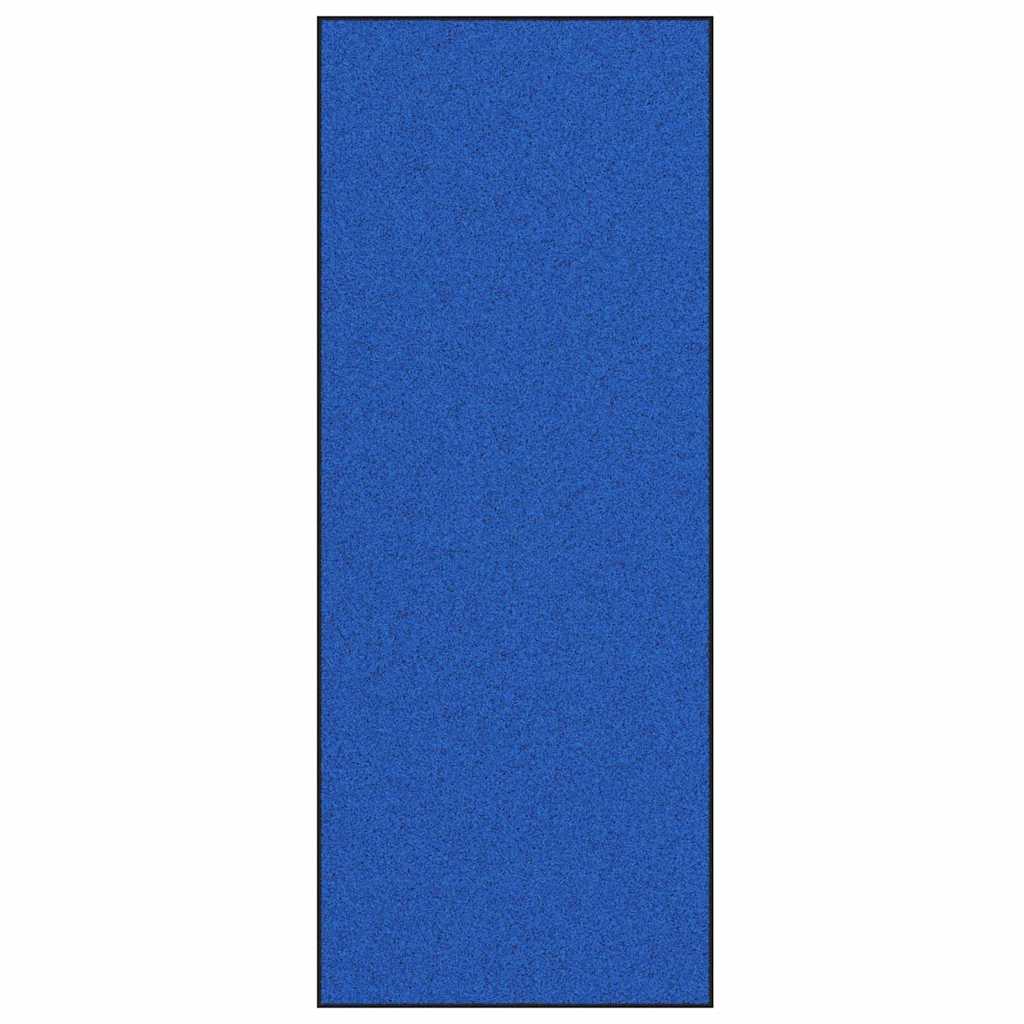Doormat Other Blue and Black 120 x 300 cm Polyamide and PVC