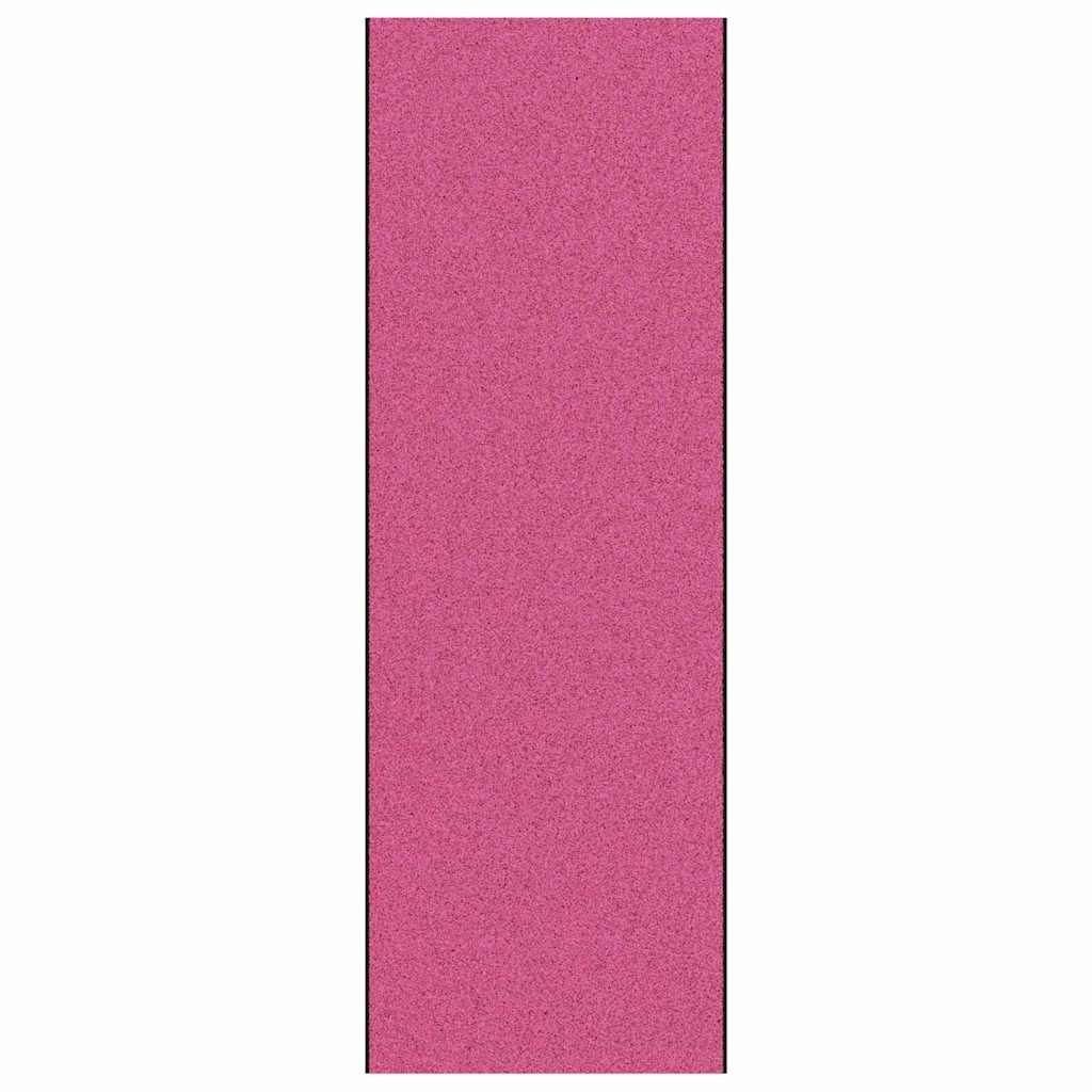 Doormat Other Pink and Black 120 x 350 cm Polyamide and PVC