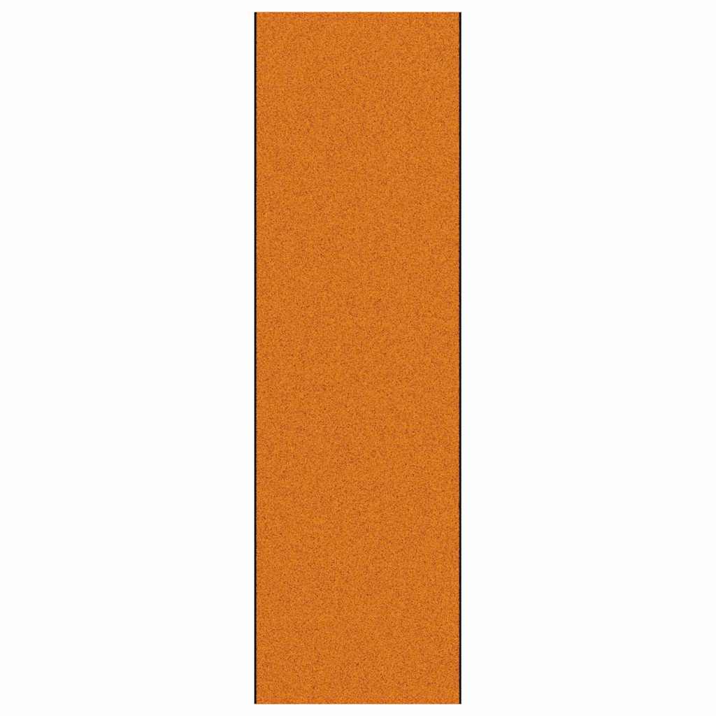 Doormat Other Orange and Black 120 x 400 cm Polyamide and PVC