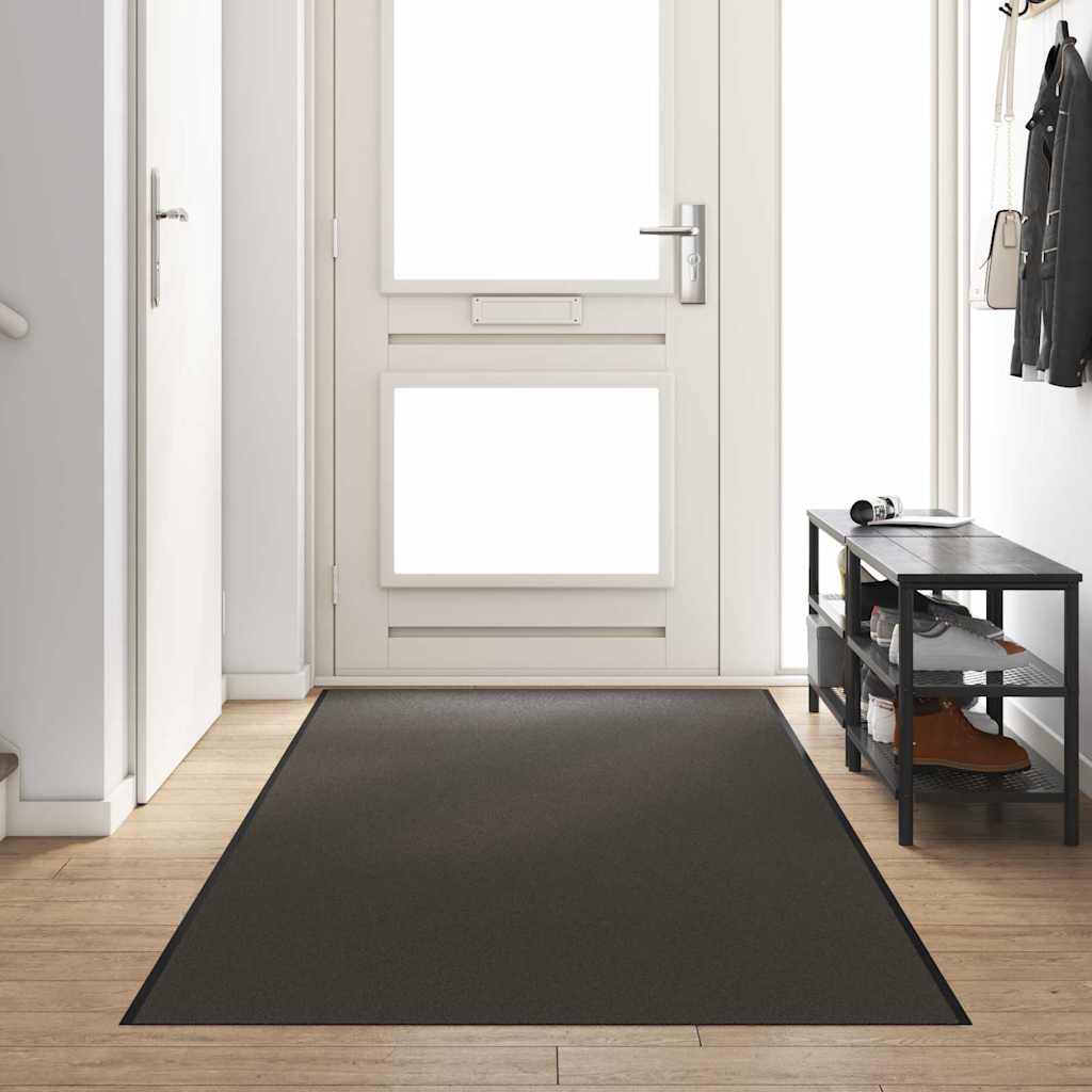 Doormat Other Anthracite and Black 120 x 350 cm