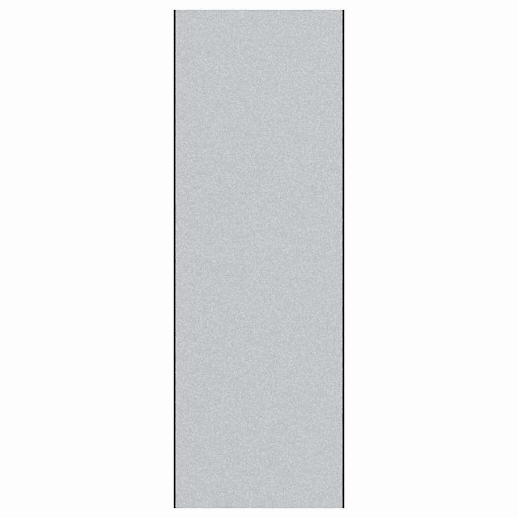 Doormat Grey and Black 120 x 350 cm Polypropylene and vinyl