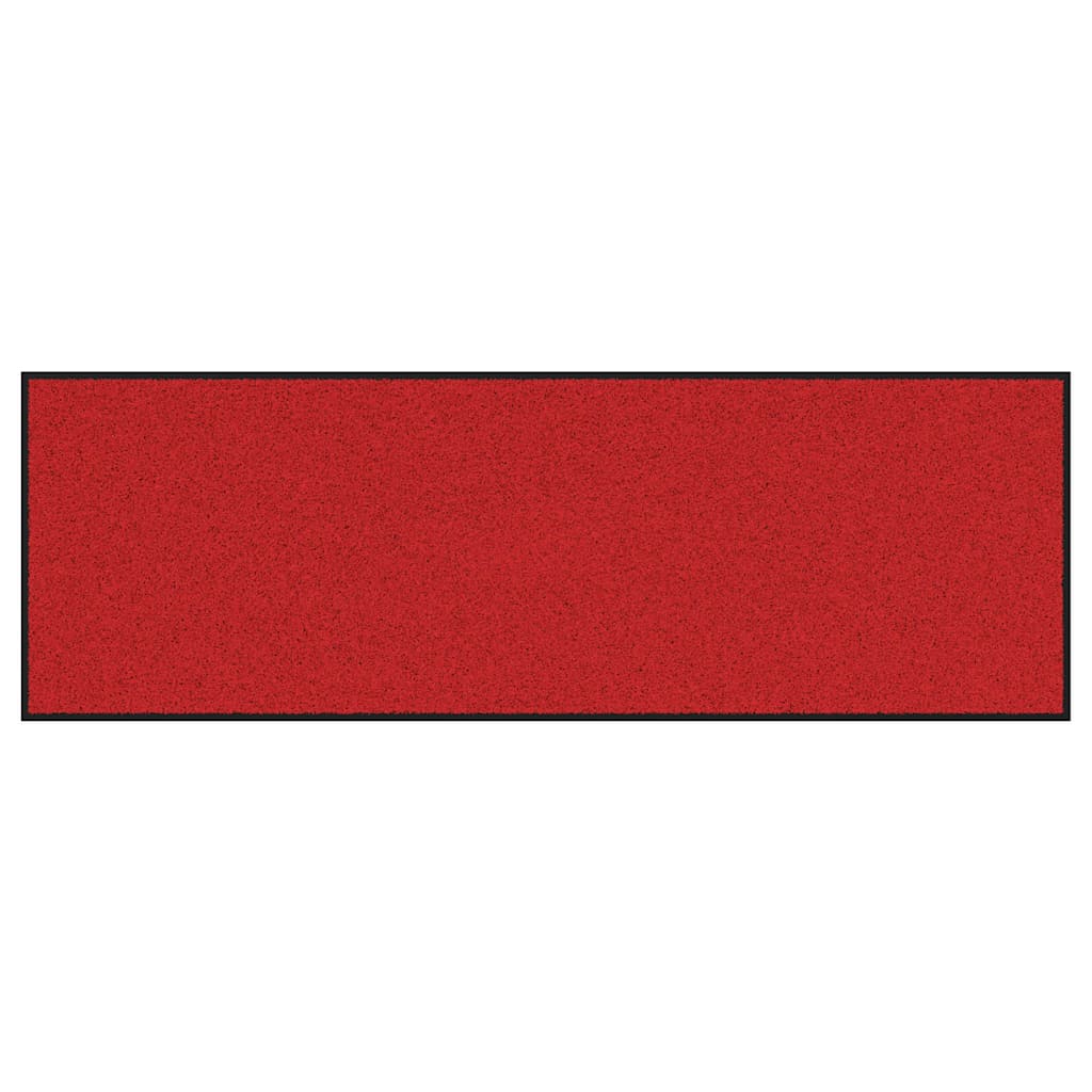 Doormat Other Red and Black 60 x 180 cm Polypropylene and vinyl