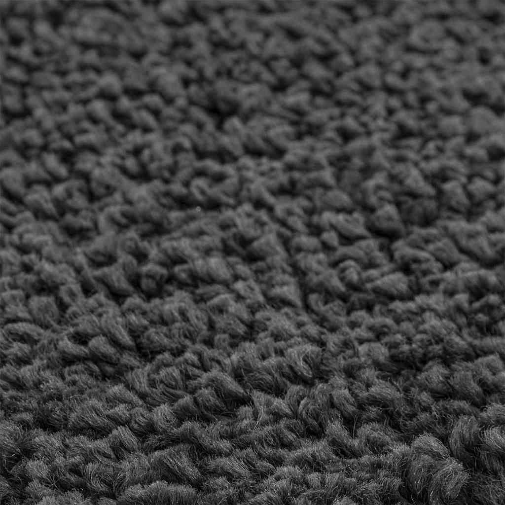 Anti-slip Bath Mat Dark grey 50 x 80 cm PP