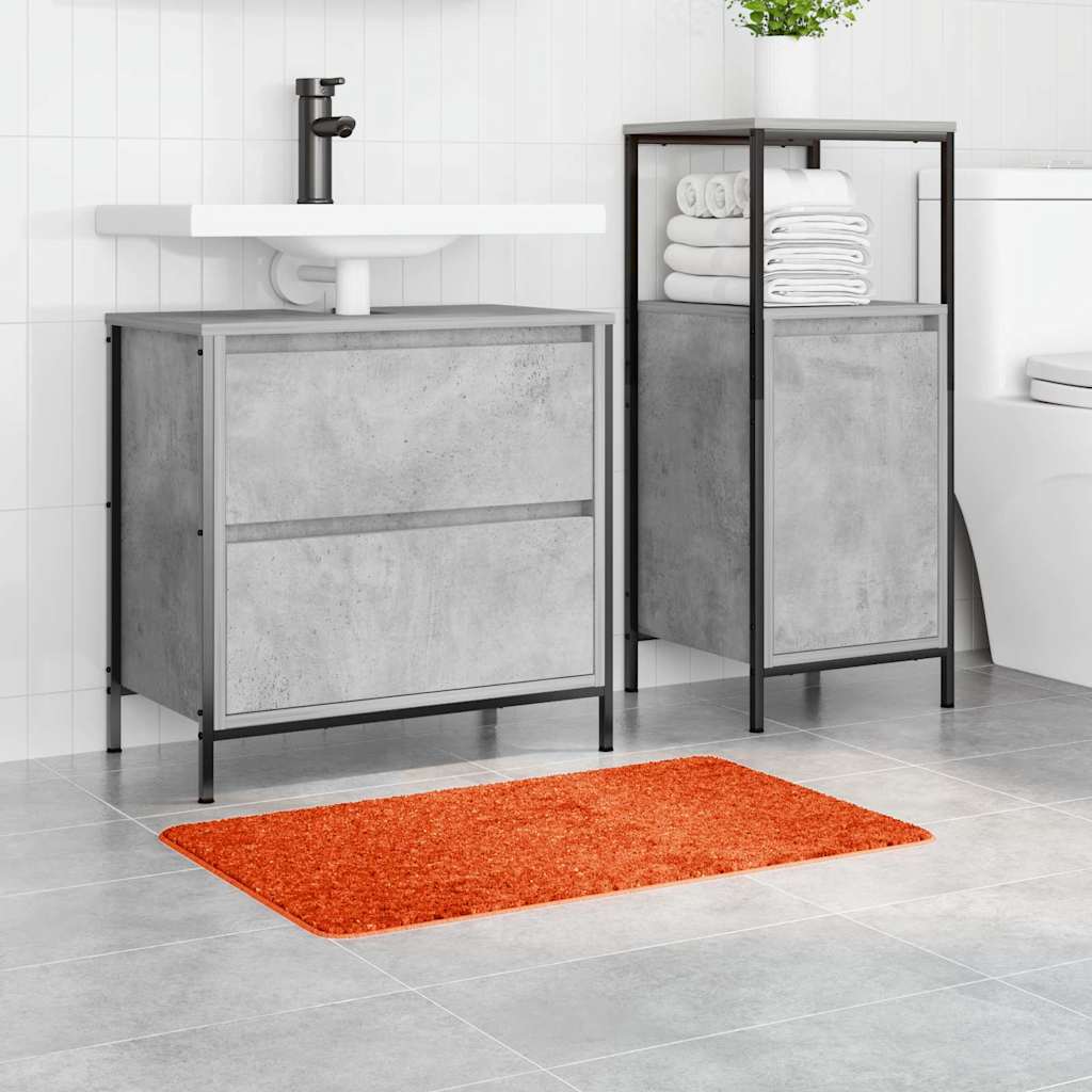 Anti-slip Bath Mat Orange 50 x 80 cm PP