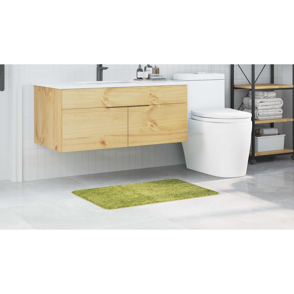 Anti-slip Bath Mat Green 60 x 90 cm PP