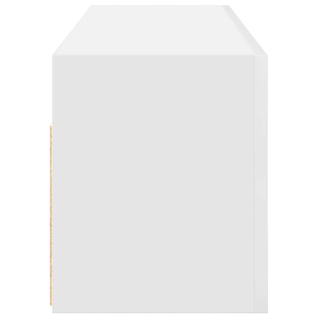 Bathroom Wall Cabinet White 100x25x30 cm Engineered Wood