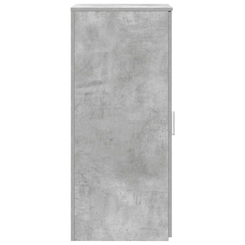 Storage Cabinet Concrete Grey 40x45x103.5 cm Engineered Wood