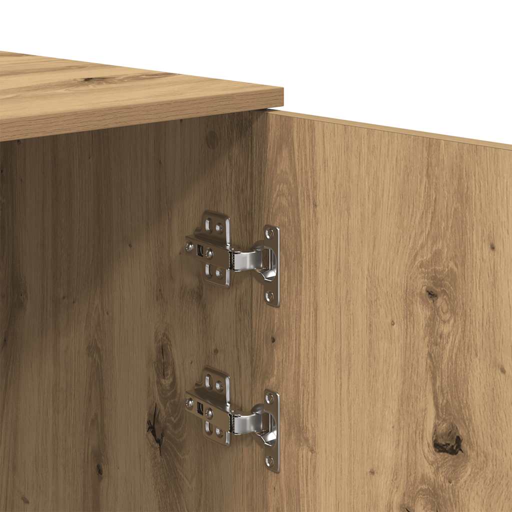 Storage Cabinet Artisan Oak 40x45x103.5 cm Engineered Wood