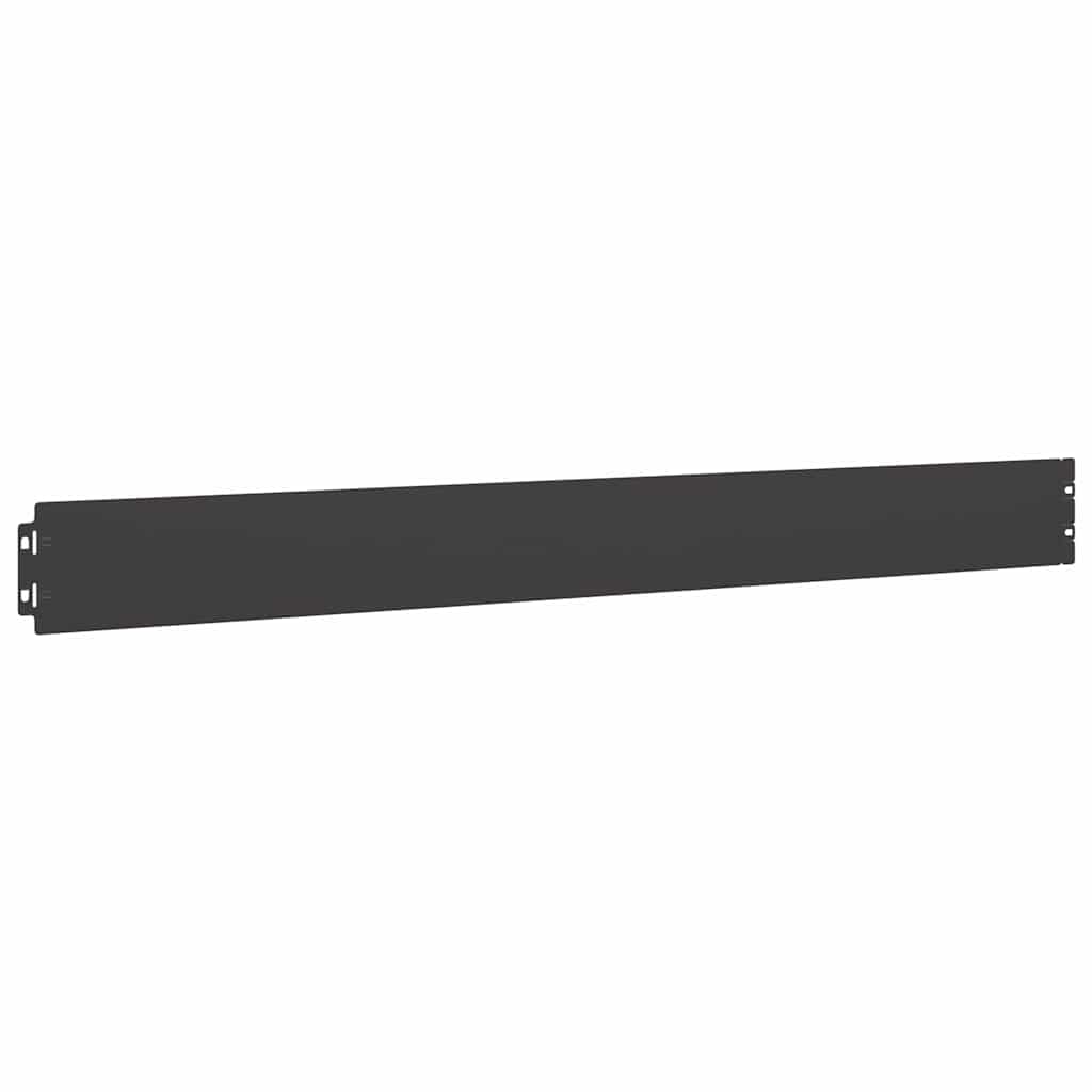 Lawn Edgings 10 pcs Black 10x103 cm Cold-rolled Steel