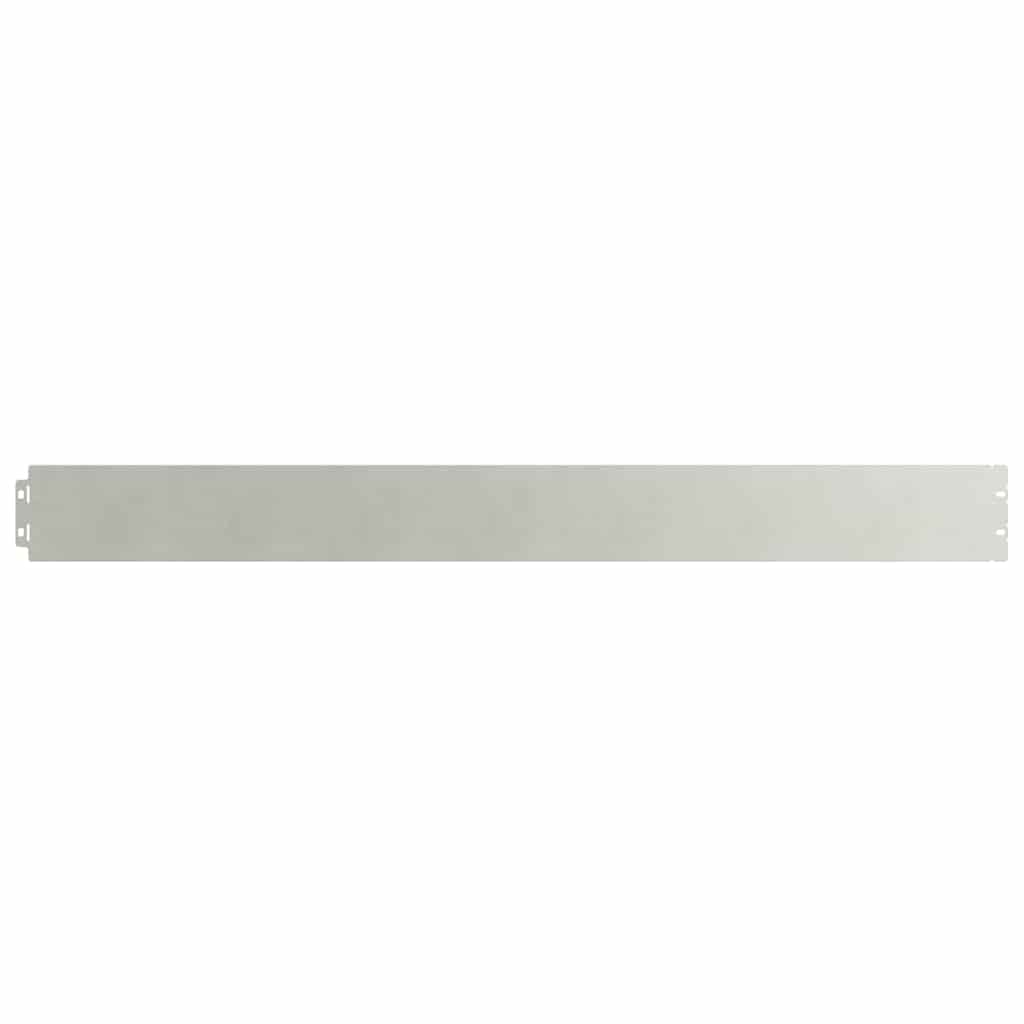 Lawn Edgings 10 pcs 10x103 cm Stainless Steel