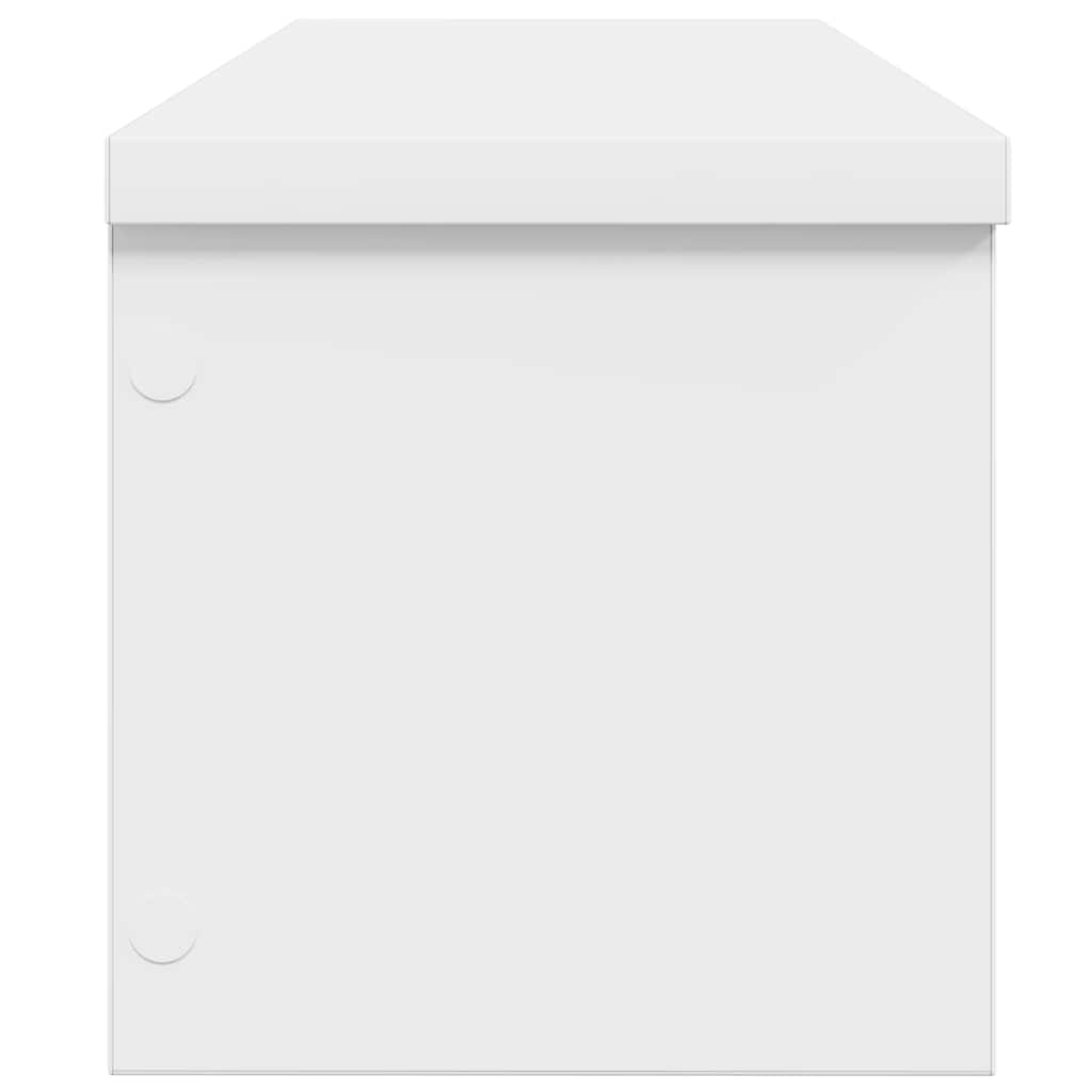 Kitchen Rack Stackable White 50x15x16 cm Engineered Wood