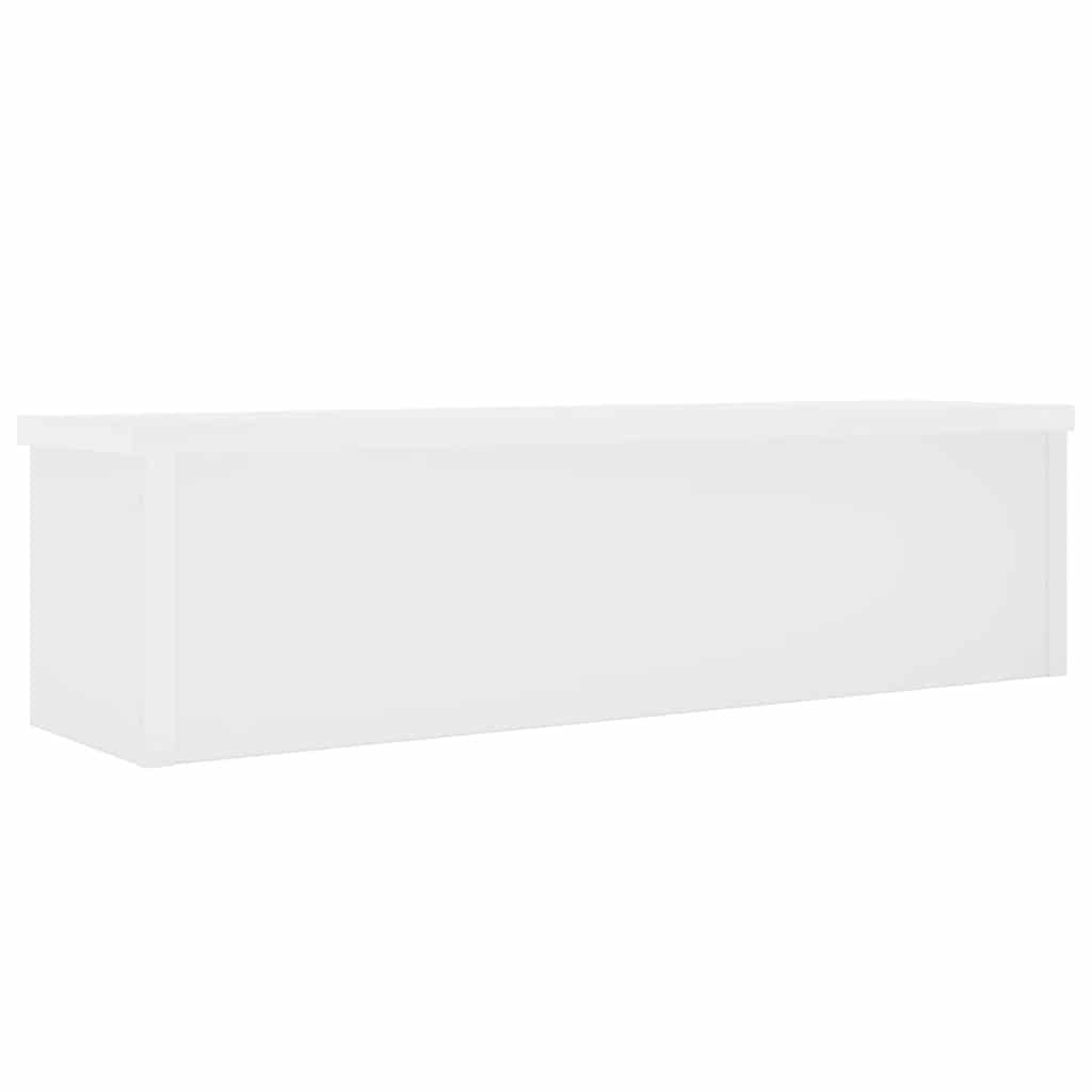 Kitchen Rack Stackable White 60x15x16 cm Engineered Wood