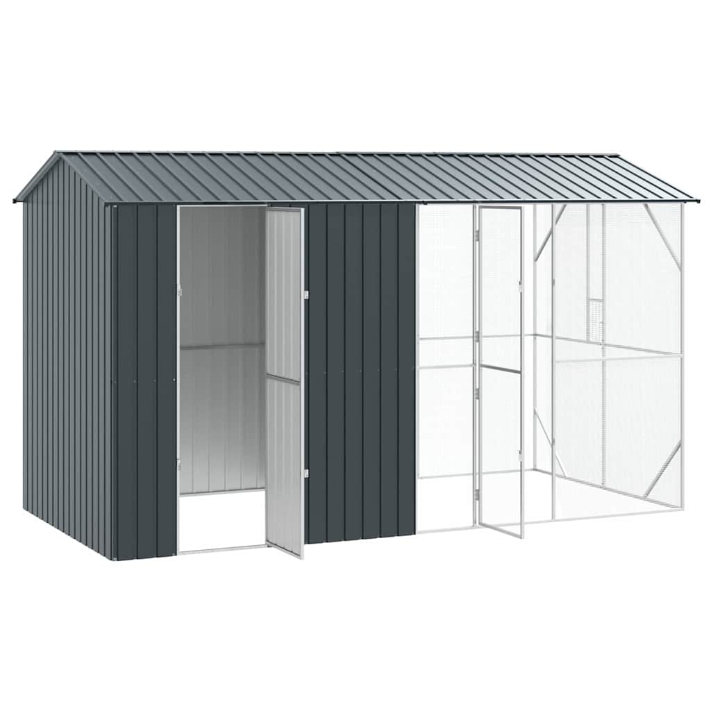 Bird Cage Anthracite 430 x 208 x 247 cm Galvanised steel