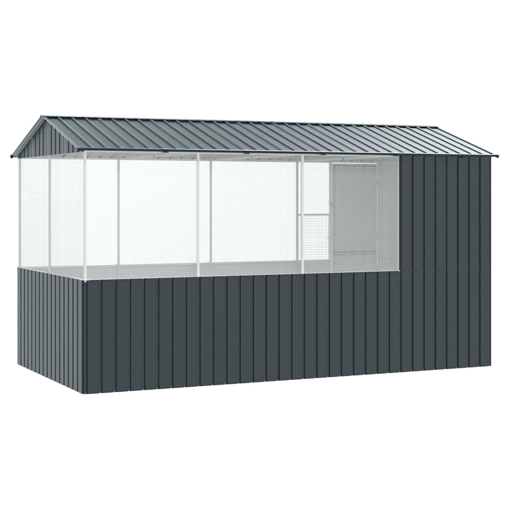 Bird Cage Anthracite 410 x 210 x 230 cm Galvanised steel