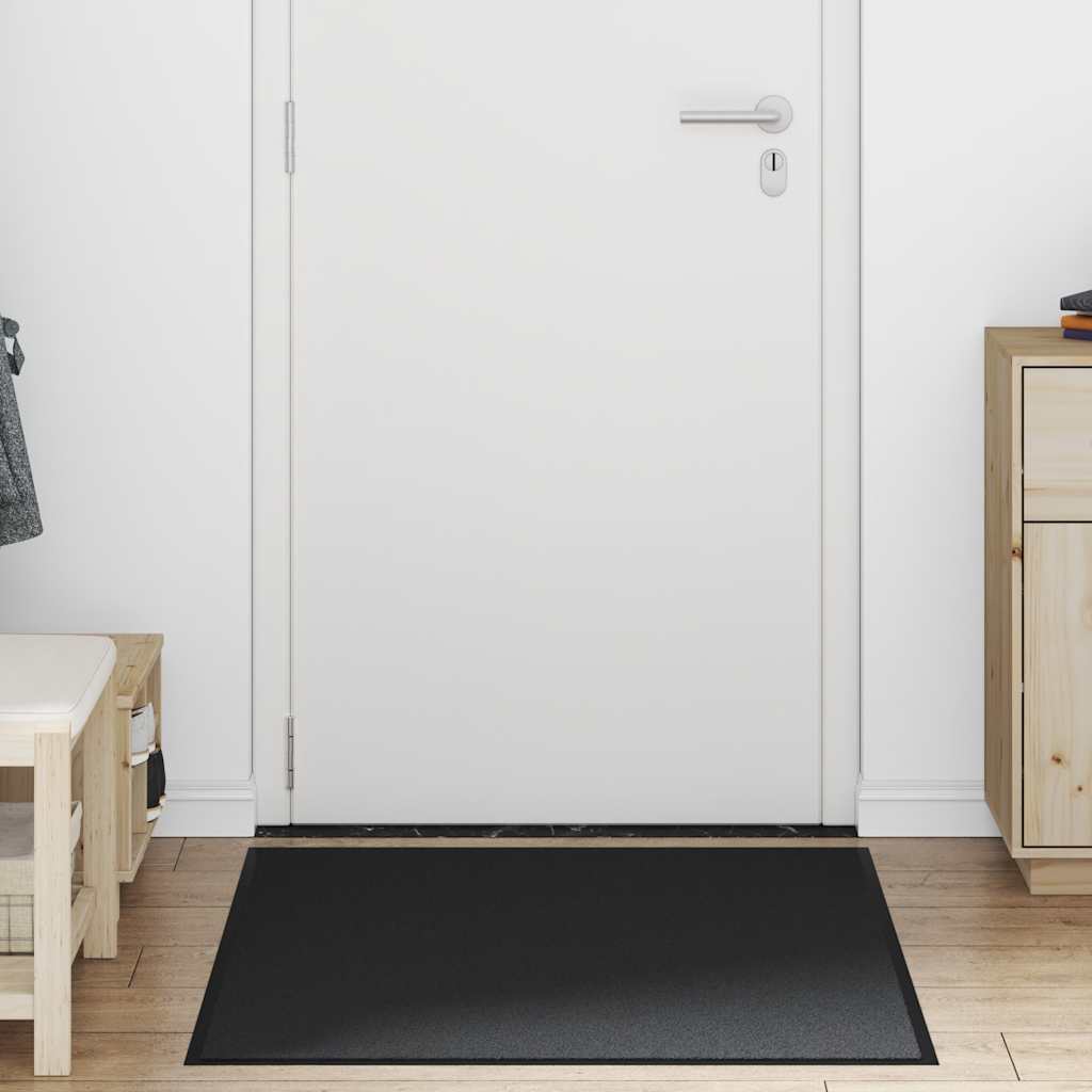 Doormat Black 80x120 cm