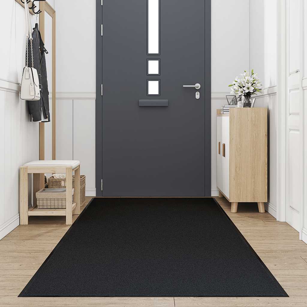 Doormat Black 115x300 cm