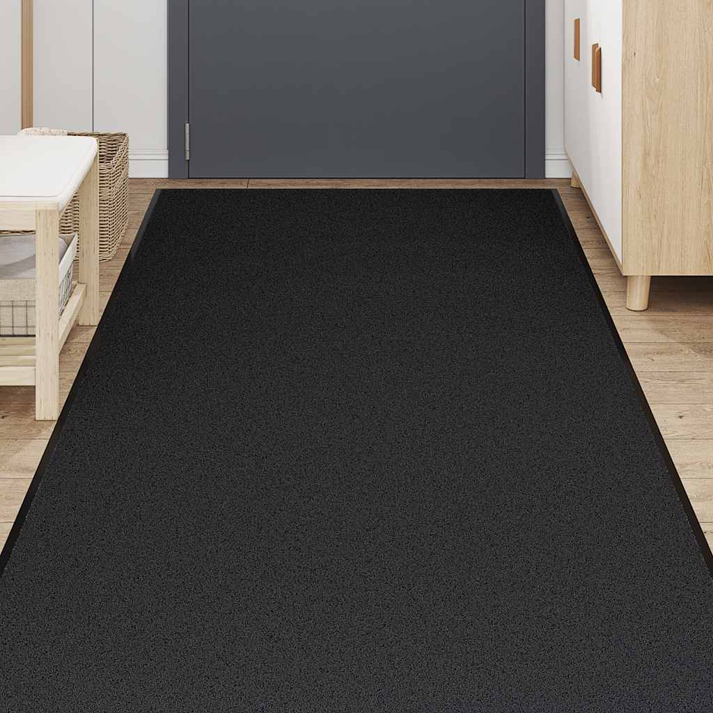 Doormat Black 115x500 cm