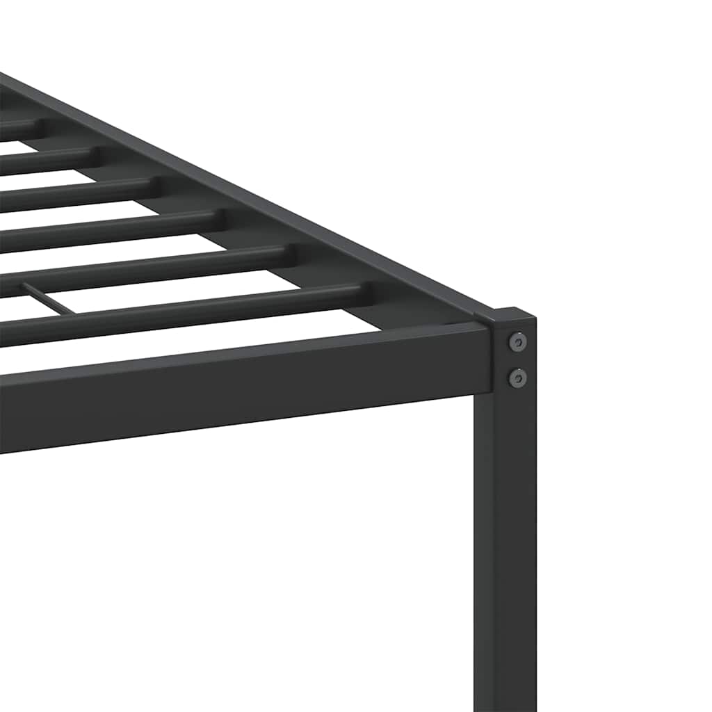 Bed Frame without Mattress Brown Oak 150x200 cm King Size Engineered Wood