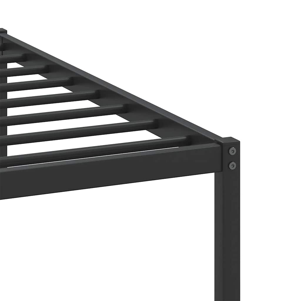Bed Frame without Mattress Brown Oak 193x201 cm Engineered Wood