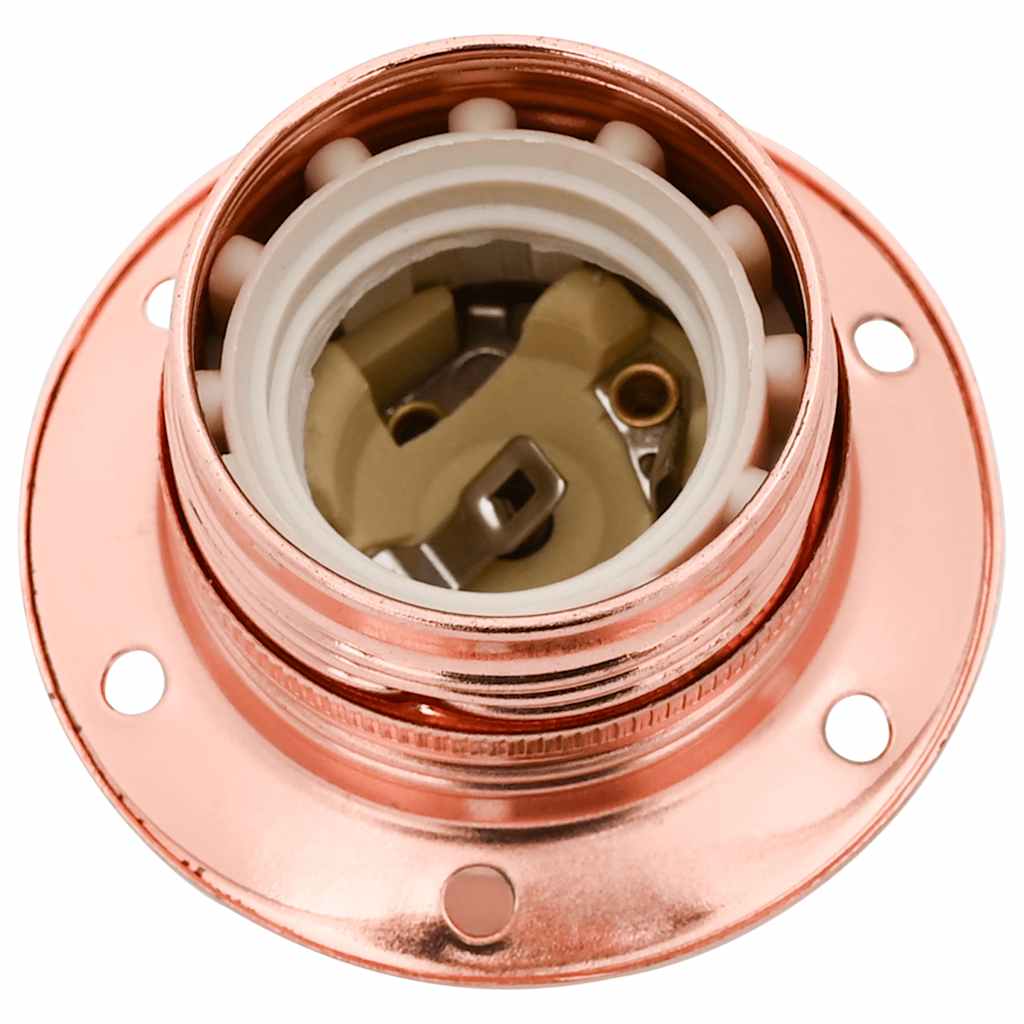 Lamp Holders 2 pcs Rose Gold E27