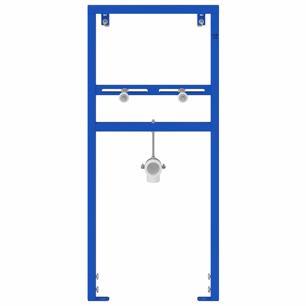 Bathroom Wall Support Manual Blue 50 x 17.5 x 136 cm Steel