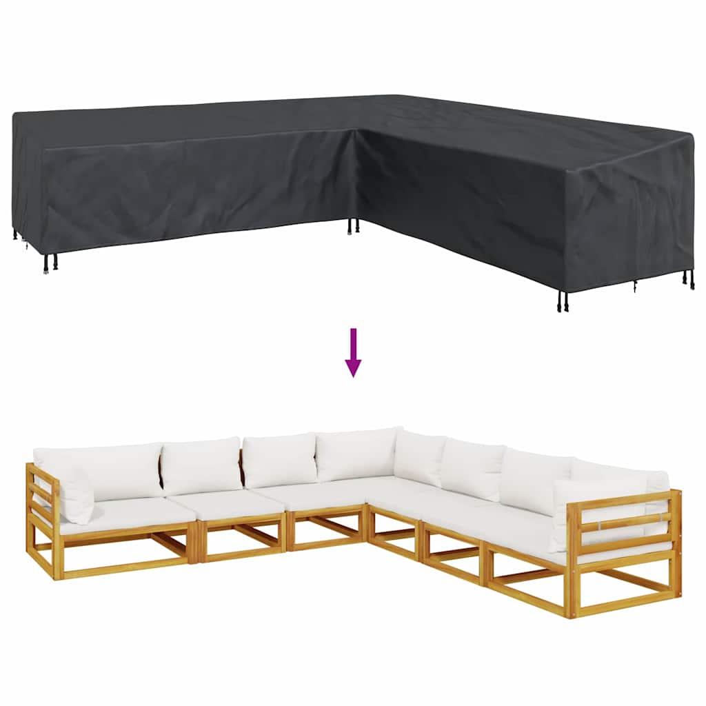 Outdoor Furniture Cover 325 x 325 x 80 cm 600D Oxford Fabric