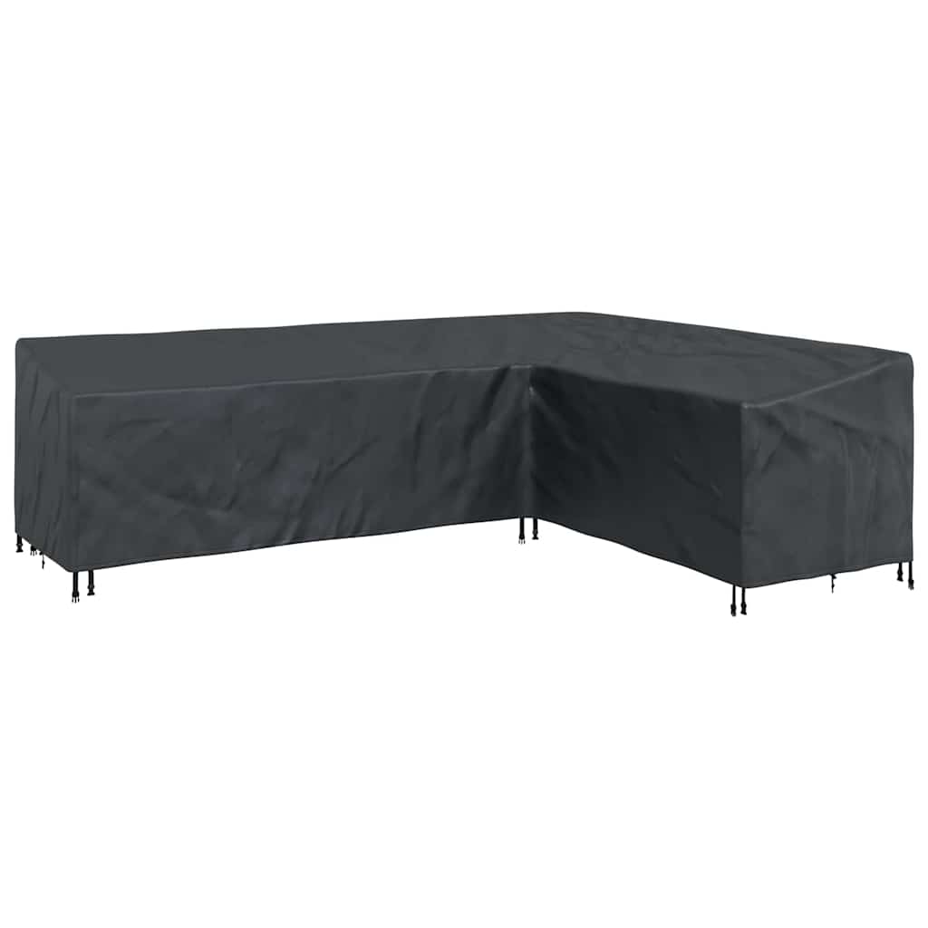 Outdoor Furniture Cover Black 286 x 222 x 80 cm 210D fabric