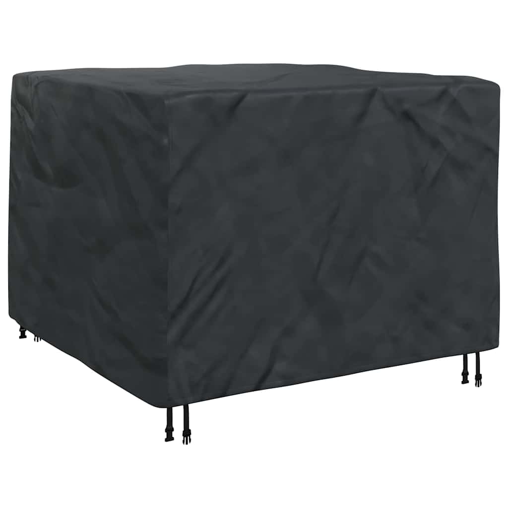 Outdoor Furniture Cover Black 125 x 125 x 74 cm 210D fabric