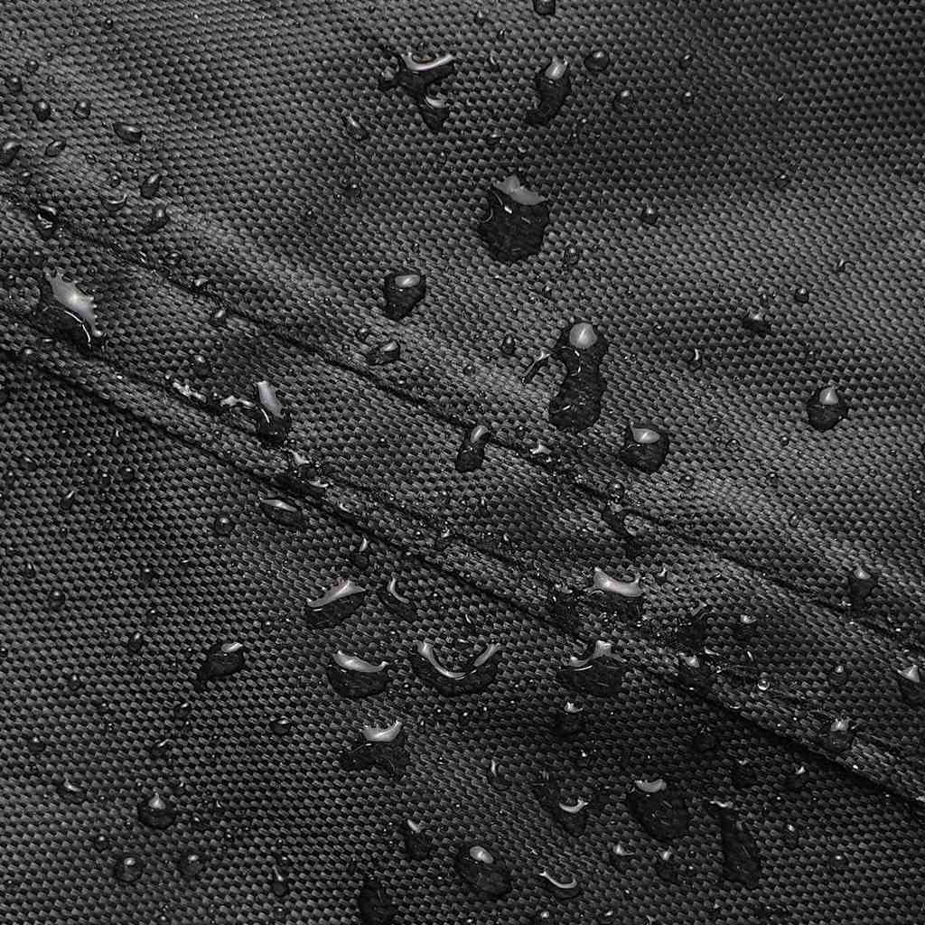 Outdoor Furniture Cover Black 125 x 125 x 74 cm 210D fabric