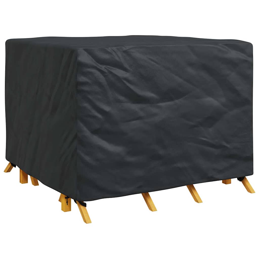 Outdoor Furniture Cover Black 135 x 135 x 90 cm 600D fabric