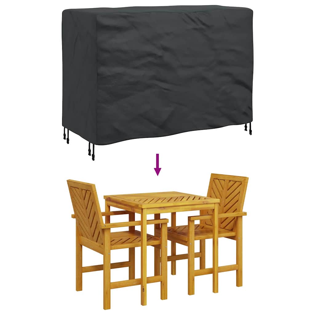 Outdoor Furniture Cover Black 140 x 70 x 90 cm 420D