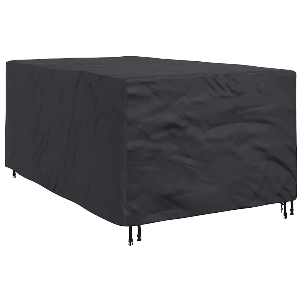 Outdoor Furniture Cover Black 143 x 225 x 90 cm 600D