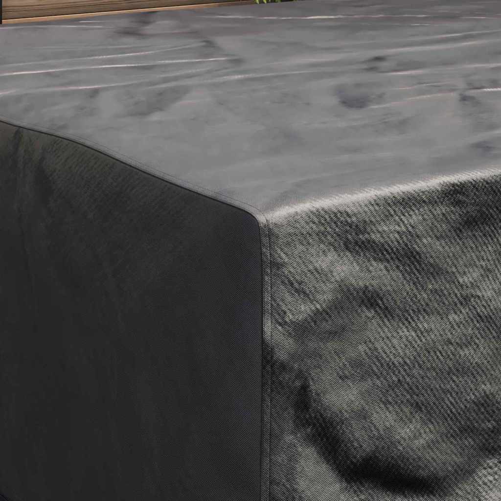 Outdoor Furniture Cover Black 200 x 200 x 90 cm 600D