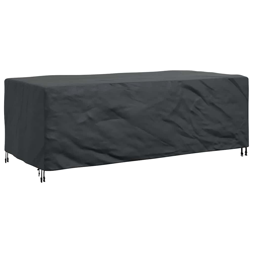 Outdoor Furniture Cover Black 220 x 110 x 70 cm 420D