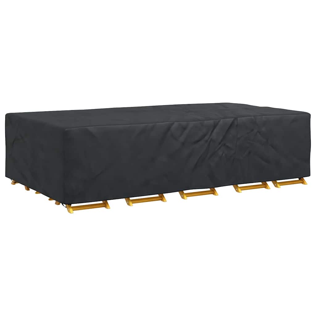 Outdoor Furniture Cover Black 305 x 190 x 85 cm 600D