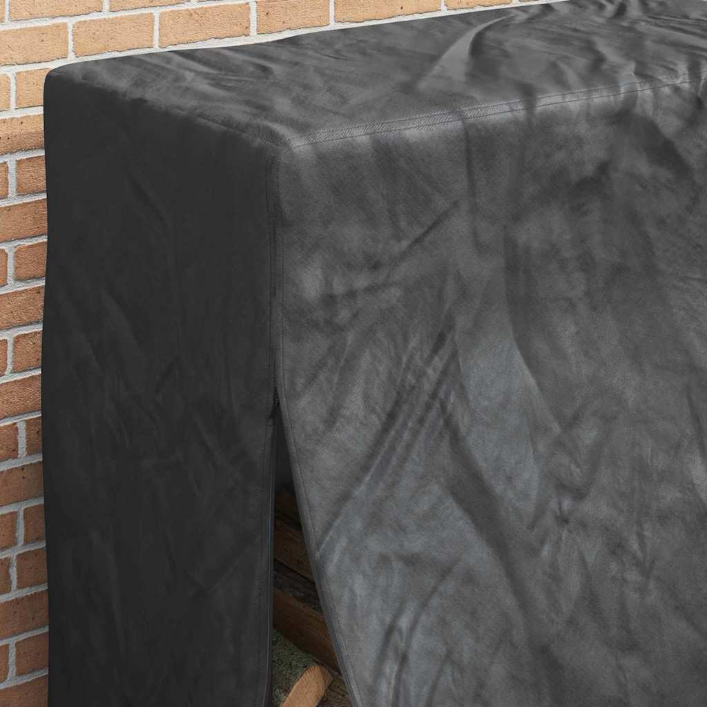 Outdoor Furniture Cover Black 122 x 61 x 106 cm 420D fabric