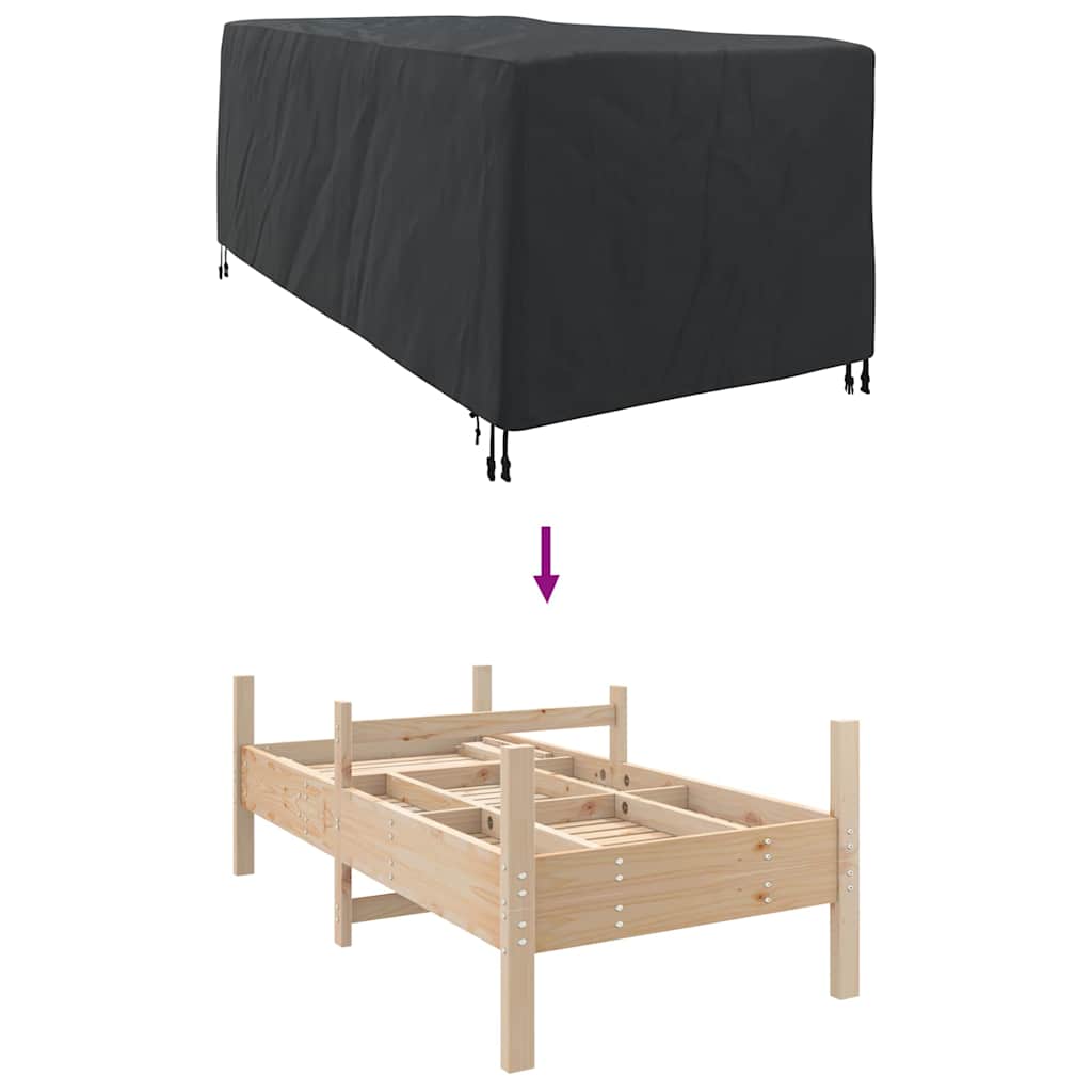 Outdoor Furniture Cover 205 x 100 x 70 cm 420D Oxford Fabric