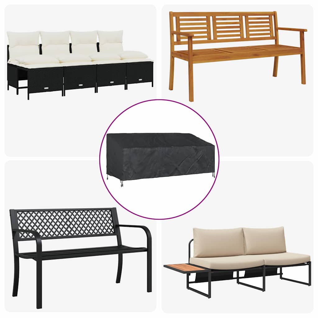 Outdoor Furniture Cover 220 x 100 x 89 cm 600D oxford fabric