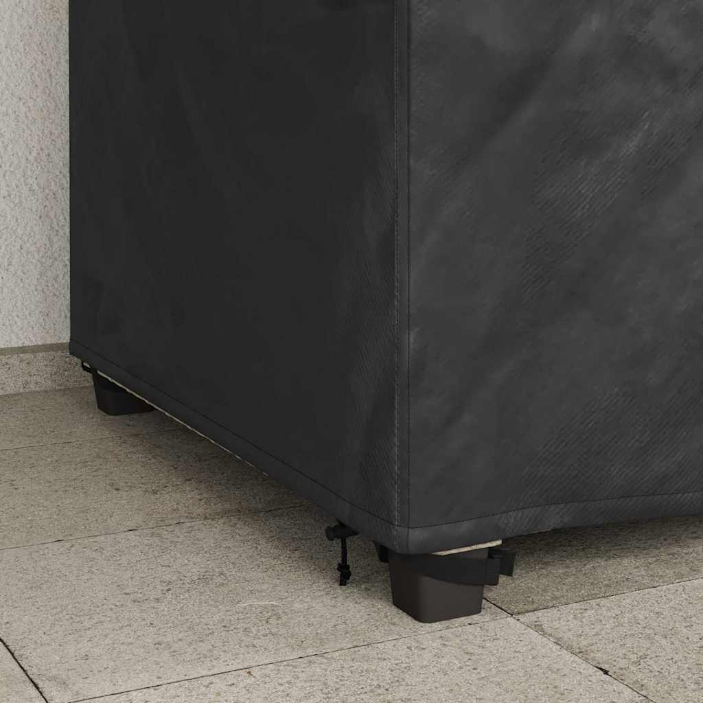 Garden Chair Cover Black 90 x 90 x 50 / 75 cm 420D fabric