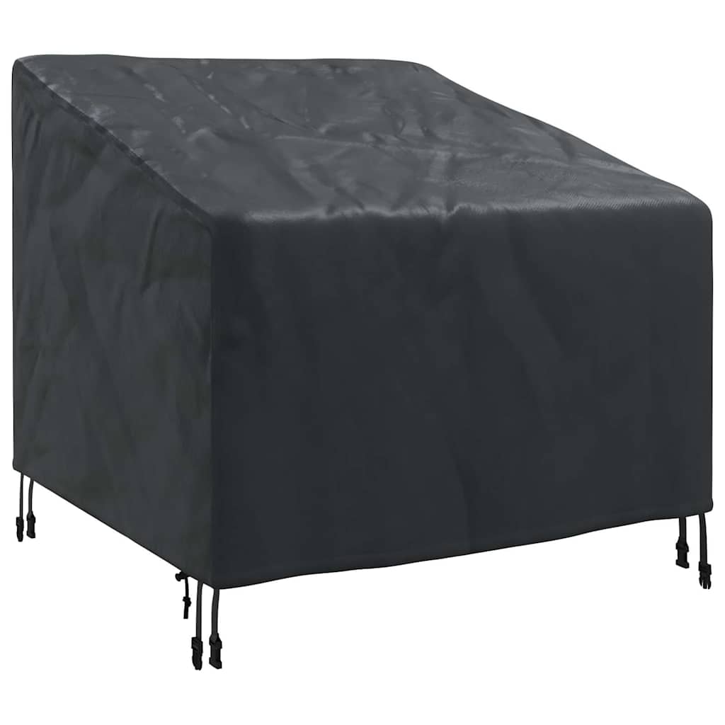 Garden Chair Cover Black 90 x 90 x 50 / 75 cm 420D fabric
