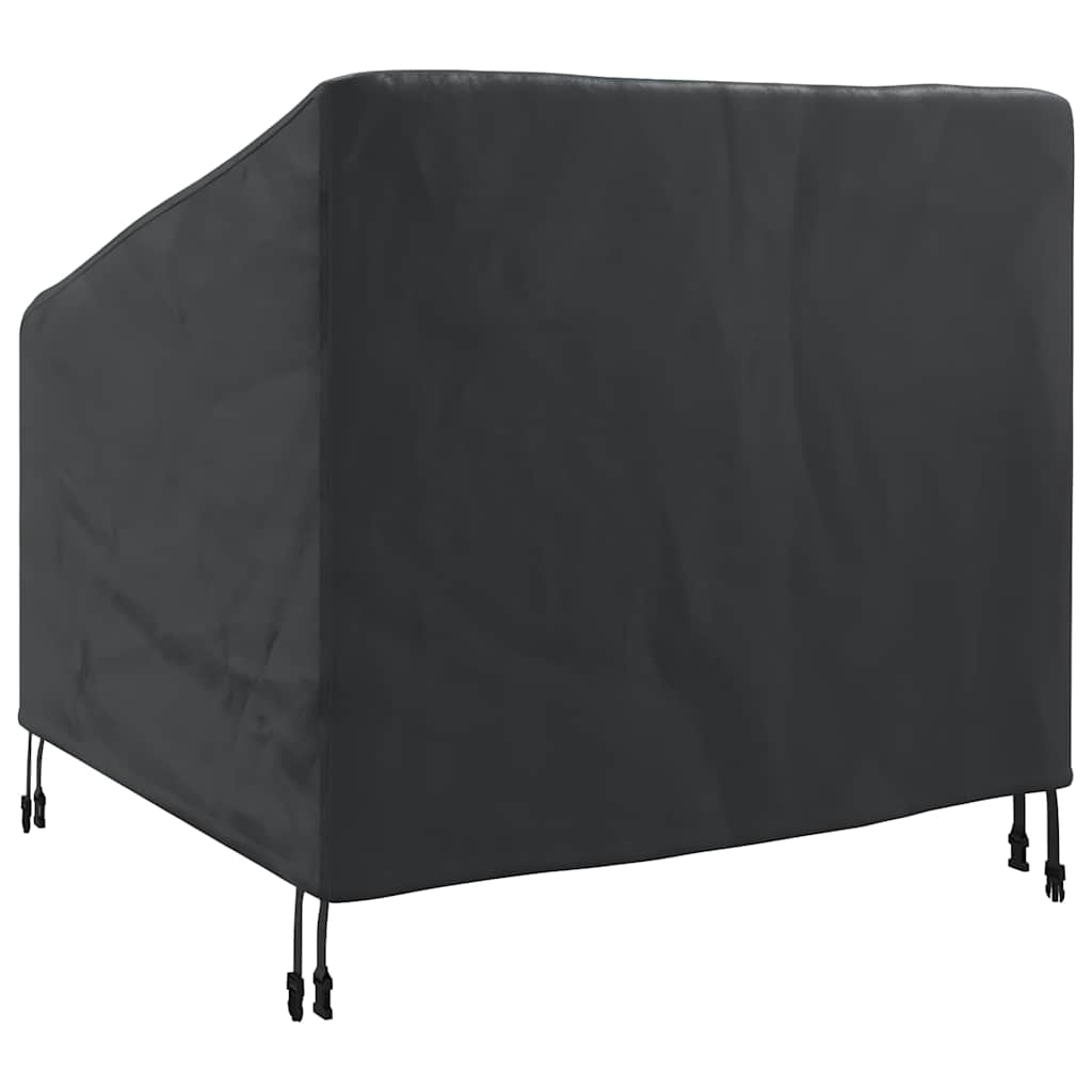 Garden Chair Cover Black 90 x 90 x 50 / 75 cm 420D fabric