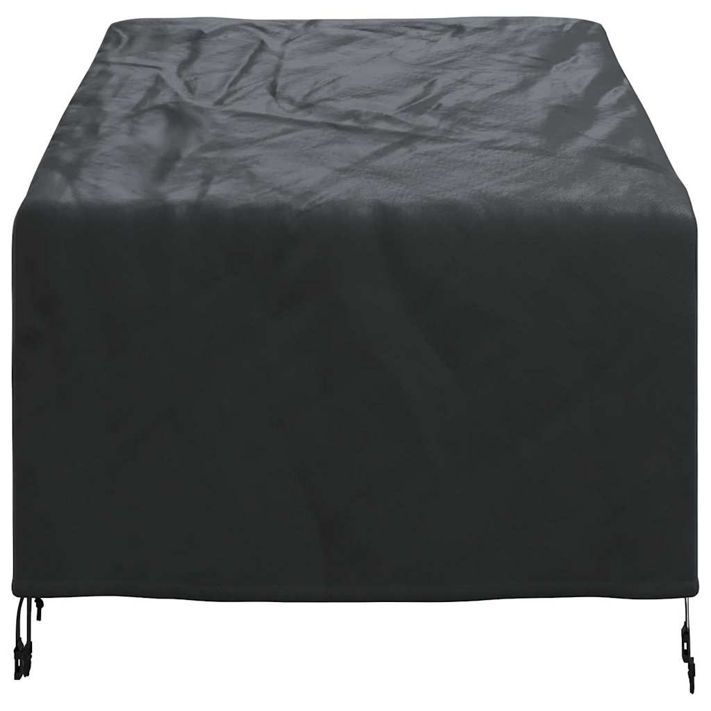 Garden Chair Cover Black 90 x 90 x 50 / 75 cm 420D fabric