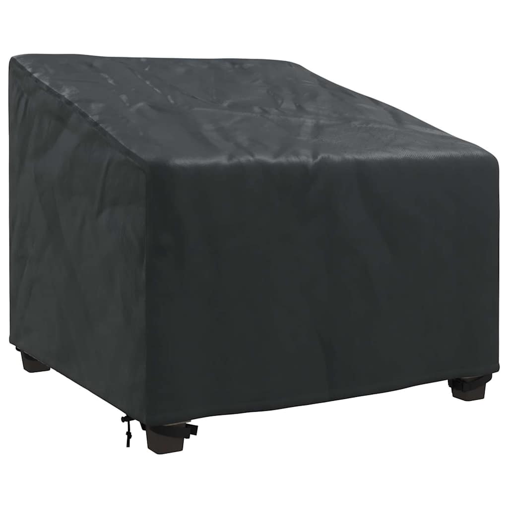 Garden Chair Cover Black 90 x 90 x 50 / 75 cm 420D fabric