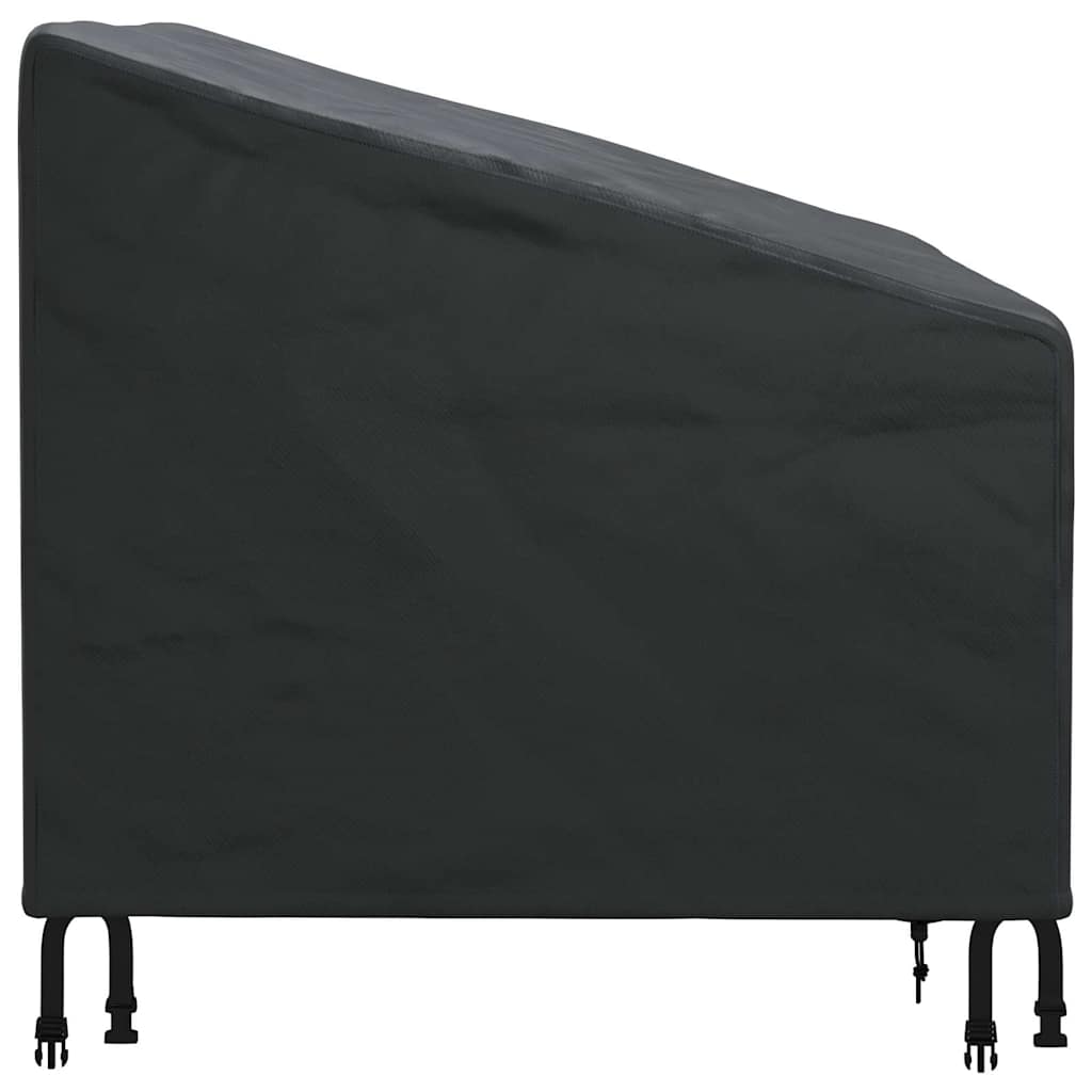 Garden Chair Cover Black 90 x 90 x 50 / 75 cm 600D fabric