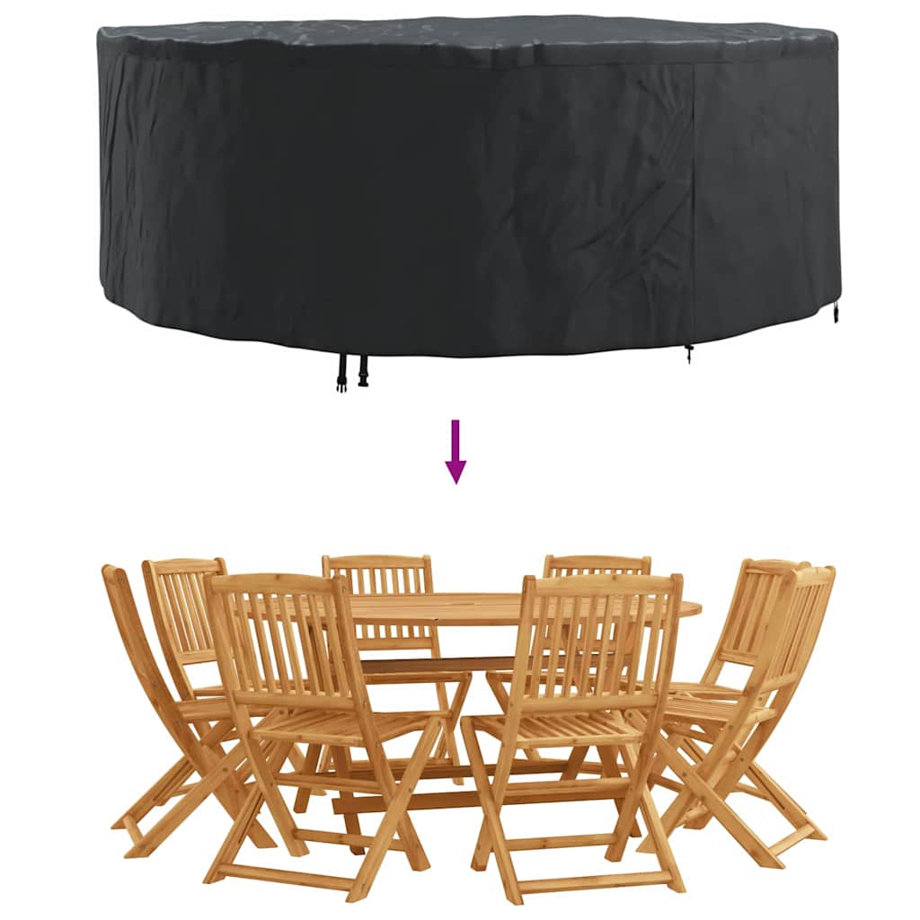 Outdoor Furniture Cover 244 x 244 x 85 cm 420D oxford fabric