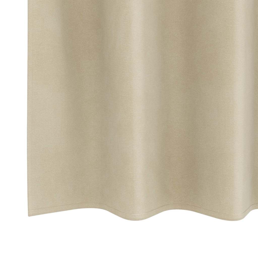 Curtains with Curtains 2 pcs Cream 140 x 245 cm Velvet