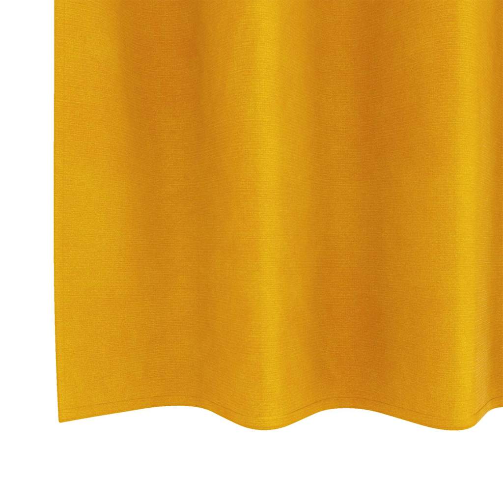 Curtains with Curtains 2 pcs Mustard yellow 140 x 260 cm Velvet